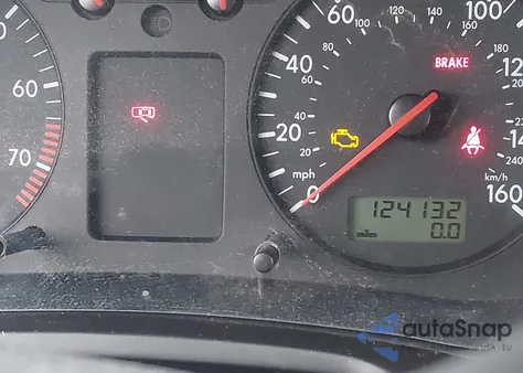 2004 Volkswagen Golf Gl 2.0L из США, поврежденный, VIN 9BWFL61J844000439